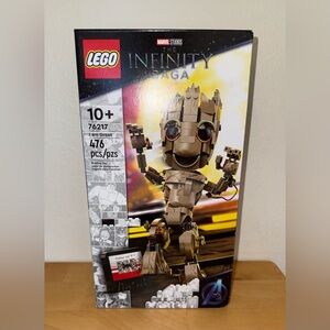 LEGO “I am Groot” set, 476 pieces, brand new in box
